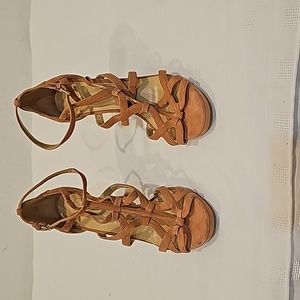 Michael Kors straps nude pink heels,